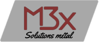 Logo M3X Solutions Métal